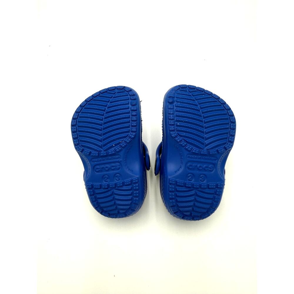 Crocs Littles Classic Clog - Blue Bolt